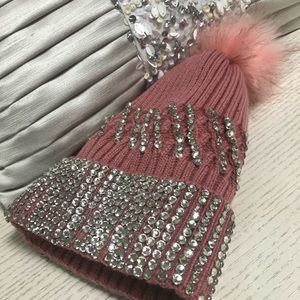 Lawliet Pink Faux Fur Hat